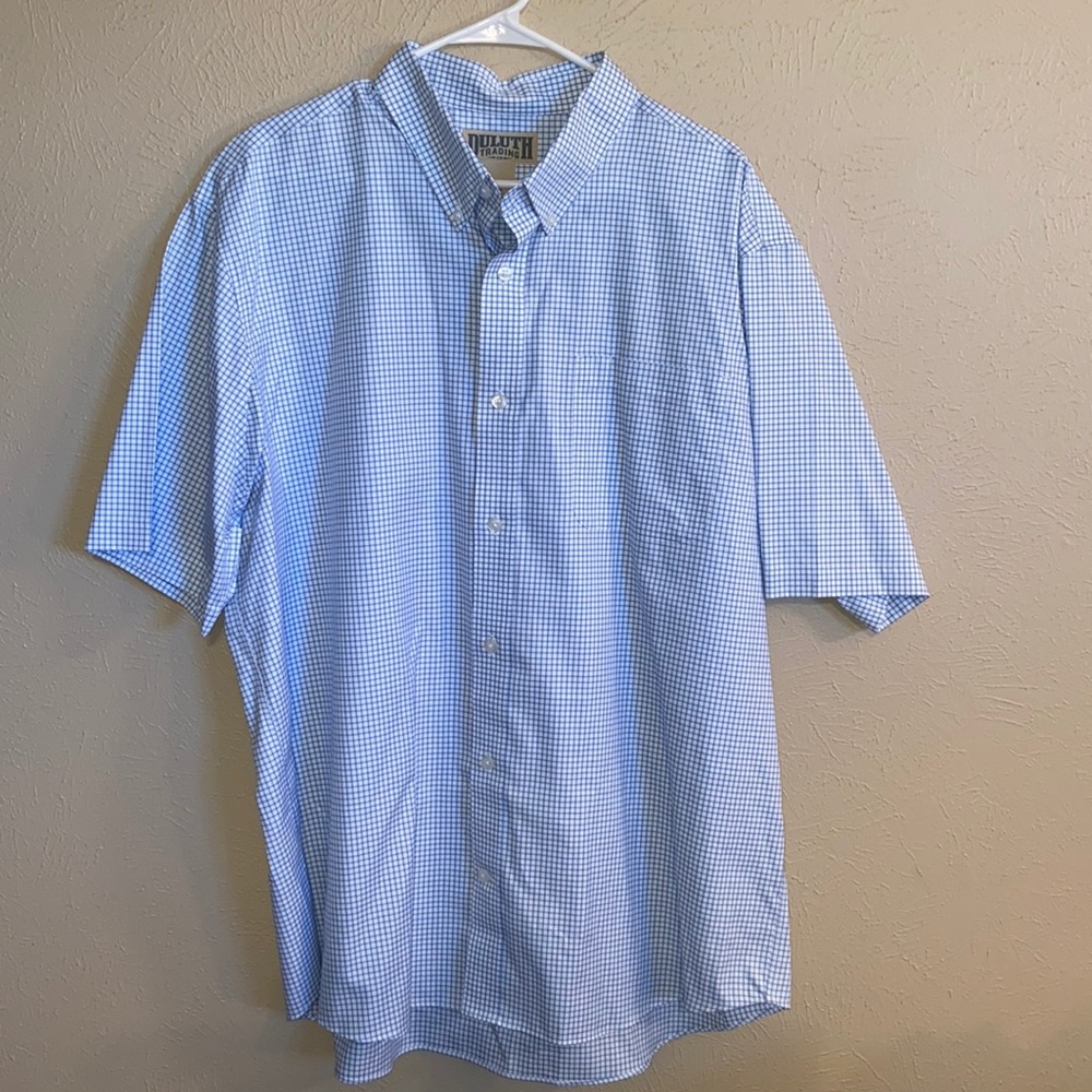 Duluth Trading Co Mens Blue Shirt XL